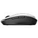 Dual Mode Mouse Wireless / Bluetooth Ottico 4 Tasti 1200 DPI Colore Nero / Argento - Foto miniatura 4