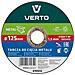 Verto Disco Da Taglio Per Metallo 125x22,2x1,5mm En12413, 41 A46-t-bf - Foto miniatura 2