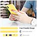 Custodia Compatibile Con Samsung Galaxy A10 / M10 In Liquid Giallo - Coperchio Protettivo In Silicone Tpu Flessibile - Foto miniatura 7