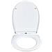 Sedile Wc Polar Con Bussare Silenzioso, Thermoplast, Motivo Vegetale, - Foto miniatura 4