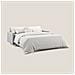 Megan Divano Letto Matrimoniale In Microfibra Smacchiabile T11 Grigio - Foto miniatura 6