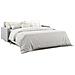 Megan Divano Letto Matrimoniale In Microfibra Smacchiabile T11 Grigio - Foto miniatura 9