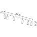 Applique Da Soffitto In Legno Zeke 6 Legno 200x50x1200 Mm Legno - Foto miniatura 4