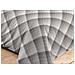 Sacco Copripiumino Microfibra Letto Matrimoniale A Quadri Rombi Edimburgo Grigio   - Foto miniatura 2