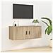 Mobile Porta Tv A Parete Rovere Sonoma 100x34,5x40 Cm - Foto miniatura 1