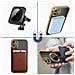 Cover Magsafe Per Iphone 11 Silicone Protezione Fotocamera Bordo Cromato Oro - Foto miniatura 2