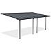 Pergola Addossata /posto Auto Coperto 18m² Kleo 600l300 Alluminio Grigio - Foto miniatura 3