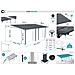 Pergola Addossata /posto Auto Coperto 18m² Kleo 600l300 Alluminio Grigio - Foto miniatura 7