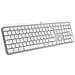 MX Keys S tastiera RF senza fili + Bluetooth QWERTY Spagnolo Alluminio, Bianco - Foto miniatura 1