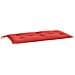 Cuscino Per Panca Rosso 100x50x7 Cm In Tessuto Oxford - Foto miniatura 2
