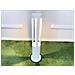 Lampione Per Giardino Lampada Led 12w Luce Calda Esterno Ip65 Lampioncino Da Terra Bianco - Foto miniatura 1
