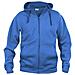 Basic Hoody Full Zip Men Royal Xl - Foto miniatura 1