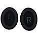 Cuscinetti Auricolari In Pelle Proteica Per Cuffie Bose Quietcomfort 45 Black - Foto miniatura 4