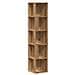 Mobile Angolare Rovere Artigianale 33x33x165 Cm In Truciolato - Foto miniatura 2