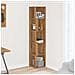 Mobile Angolare Rovere Artigianale 33x33x165 Cm In Truciolato - Foto miniatura 3