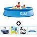 Piscina Fuori Terra - In Giro - 244x244x61 Cm - Blu - Include Accessori Coordinati Cb66 - Foto miniatura 1