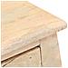 Comodino 28x28x46 Cm In Legno Massello Di Mango - Foto miniatura 6