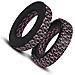 Cuscinetti Auricolari Traspiranti Per Cuffie Bose Nc700 Black + Pink - Foto miniatura 2