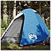 Tenda da Campeggio a Cupola per 2 Persone Blu Impermeabile - Foto miniatura 1