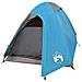 Tenda da Campeggio a Cupola per 2 Persone Blu Impermeabile - Foto miniatura 3