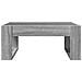 Tavolino da Salotto con LED Infinity Grigio Sonoma 70x53x30 cm - Foto miniatura 6