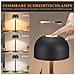 Set Da 2 Lampade Da Tavolo Led Wireless - Dimmerabile Con 3 Temperature Di Colore - Nero Opaco - Foto miniatura 3