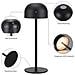 Set Da 2 Lampade Da Tavolo Led Wireless - Dimmerabile Con 3 Temperature Di Colore - Nero Opaco - Foto miniatura 5