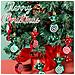 Mini Ornamenti Natalizi A Forma Di Caramella - Set Da 6, Decorazioni Festive Da Appendere All'albero Green - Foto miniatura 2