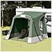 Tenda con tetto Verde e Nero 285 x 255 x 245 cm Poliestere - Foto miniatura 2