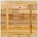 Piano per Tavolo 70x70x3,8 cm Quadrato Legno di Mango Grezzo - Foto miniatura 5