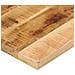 Piano per Tavolo 70x70x3,8 cm Quadrato Legno di Mango Grezzo - Foto miniatura 6