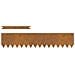 Bordure per prato 10 pcs Marrone 100 x 0.5 x 20 cm - Foto miniatura 1