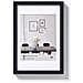 Steel Style Cornice In Plastica 40x50 Nero - Foto miniatura 1
