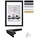 Steel Style Cornice In Plastica 40x50 Nero - Foto miniatura 2