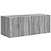 Set mobile TV 4 pcs Grigio Sonoma Legno multistrato - Foto miniatura 5