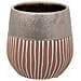 Vaso In Ceramica Argento 13x13x14h - Foto miniatura 1