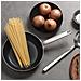 Padella in acciaio e alluminio anriaderente 20 cm - adatto all'induzione - Cucina professionale anche a casa - Made in Italy - Foto miniatura 2