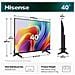 40" LED Vidaa U A4 SERIES 40A49S Black - Foto miniatura 3