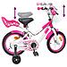Bicicletta per Bambini 12 Pollici per bambini di 2-4 anni Rosa - Foto miniatura 7