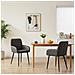 Sedie da pranzo 2 pcs Similpelle Nero 57 x 50 x 85 cm - Foto miniatura 2