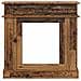 Cornice per camino Legno antico 102 x 26 x 100 cm - Foto miniatura 4
