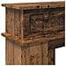 Cornice per camino Legno antico 102 x 26 x 100 cm - Foto miniatura 7
