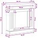 Cornice per camino Legno antico 102 x 26 x 100 cm - Foto miniatura 9