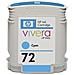 Cartuccia ink HP 72 ciano, da 69 ml con inchiostro HP Vivera - Foto miniatura 5