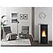 Stufa a Pellet Raffaella Idro 5.3-18.8 kW 540 m³ Riscaldabili Argento - Foto miniatura 2