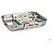Rosticcera Non Stick In Acciaio Inox Cm 40x28x7h - Foto miniatura 3