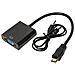 Adattatore Mini Hdmi Tipo C - Vga Femmina + Audio - Foto miniatura 1