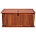 Cassapanca 79x34x32 Cm In Legno Massello Di Acacia - Foto miniatura 5