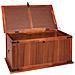 Cassapanca 79x34x32 Cm In Legno Massello Di Acacia - Foto miniatura 1