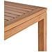 Scaffale Per Bagno A 4 Ripiani In Massello Di Teak 42x42x165cm - Foto miniatura 3